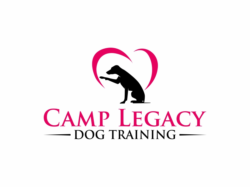 Camp Legacy Dog Training logo design by qqdesigns