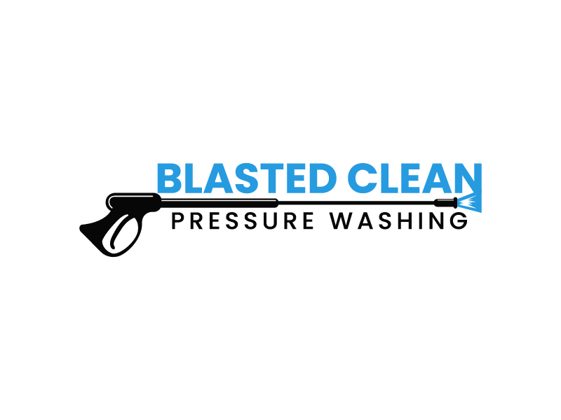 Blasted Clean Pressure Washing logo design by Arindam Midya