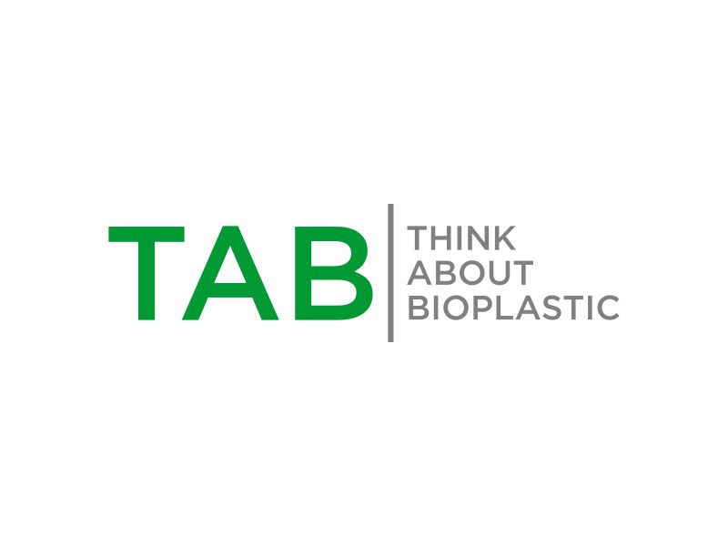 TAB - THINK ABOUT BIOPLASTIC logo design by dewipadi