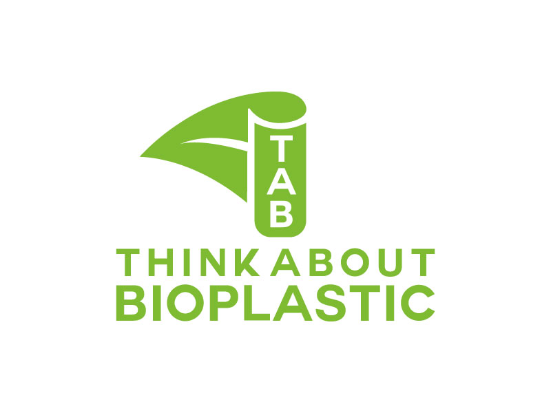 TAB - THINK ABOUT BIOPLASTIC logo design by aryamaity