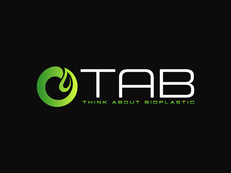 TAB - THINK ABOUT BIOPLASTIC logo design by Sami Ur Rab