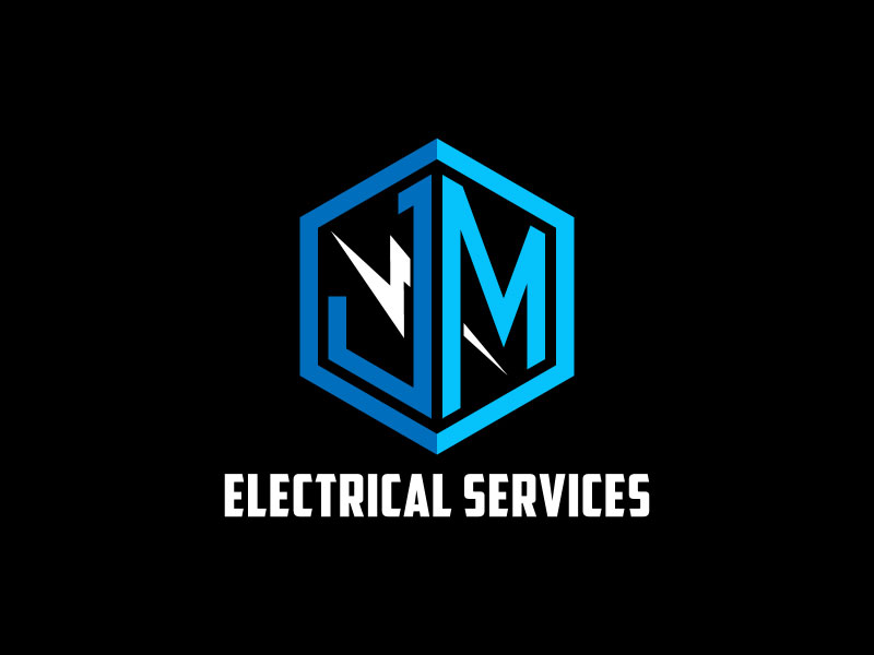 JM Electrical Services logo design by TMaulanaAssa