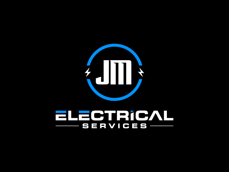 JM Electrical Services logo design by gomadesign