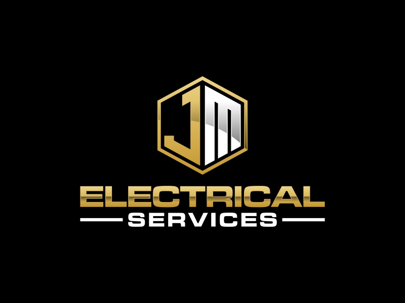 JM Electrical Services logo design by Amne Sea