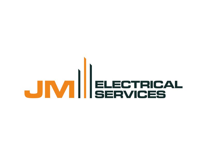 JM Electrical Services logo design by dewipadi