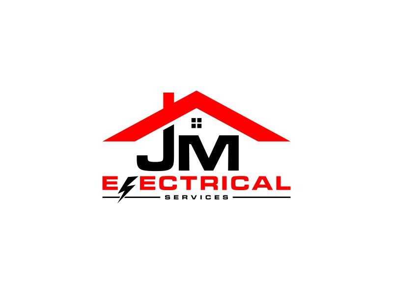 JM Electrical Services logo design by Gedibal