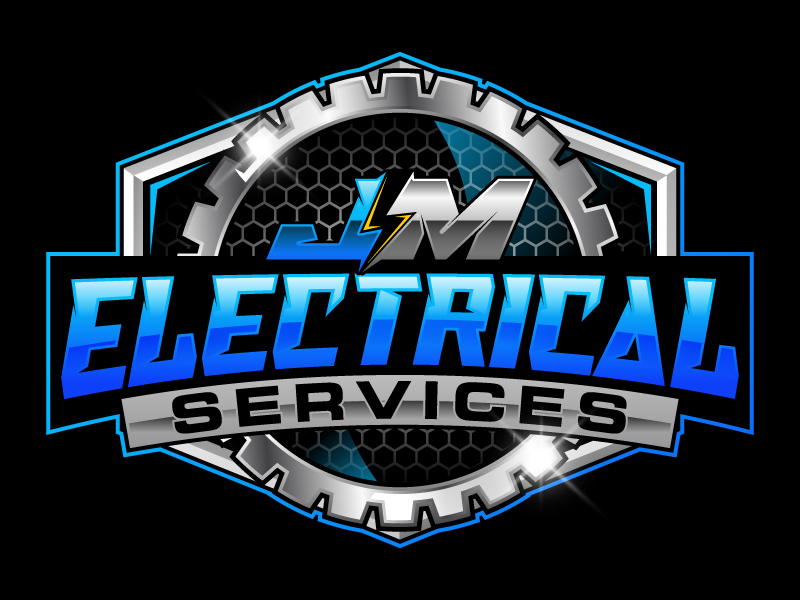 JM Electrical Services logo design by Suvendu