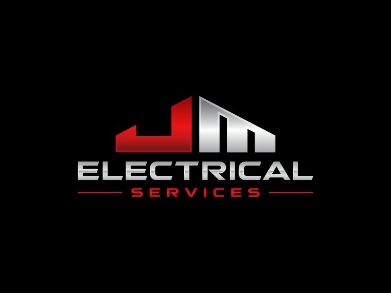 JM Electrical Services logo design by Galfine