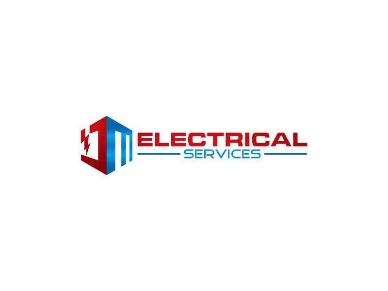 JM Electrical Services logo design by banaspati