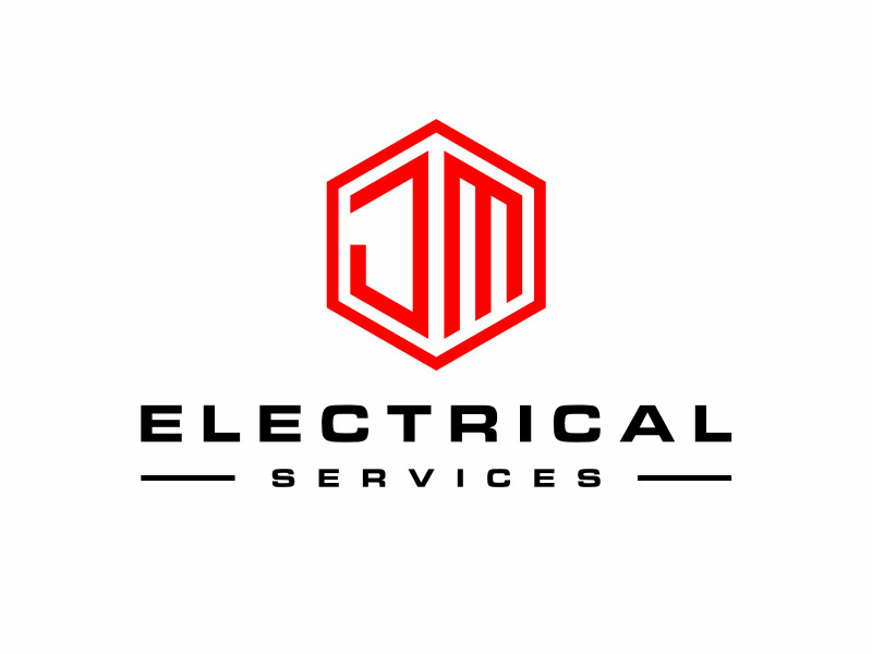 JM Electrical Services logo design by aura