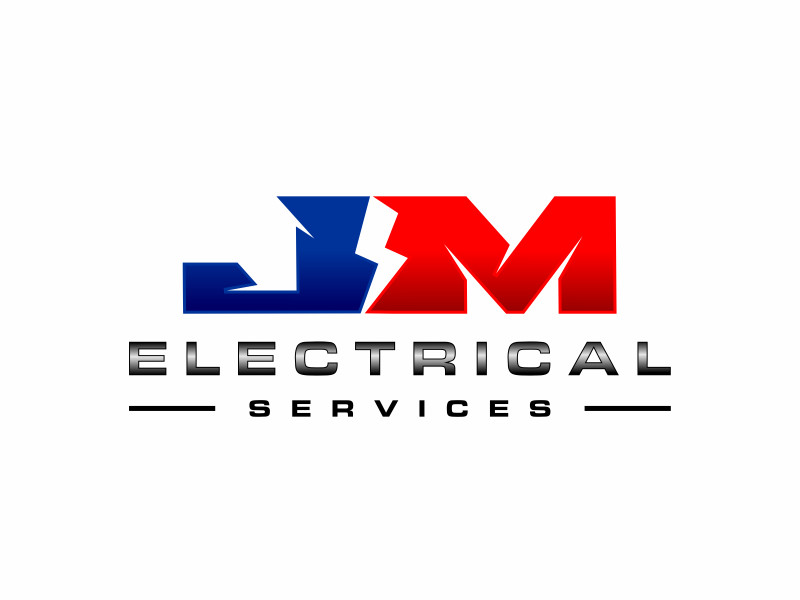 JM Electrical Services logo design by aura