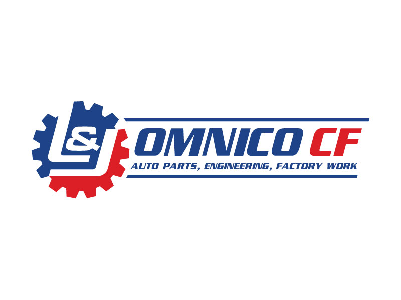 L & J OMNICO CF logo design by Pompi