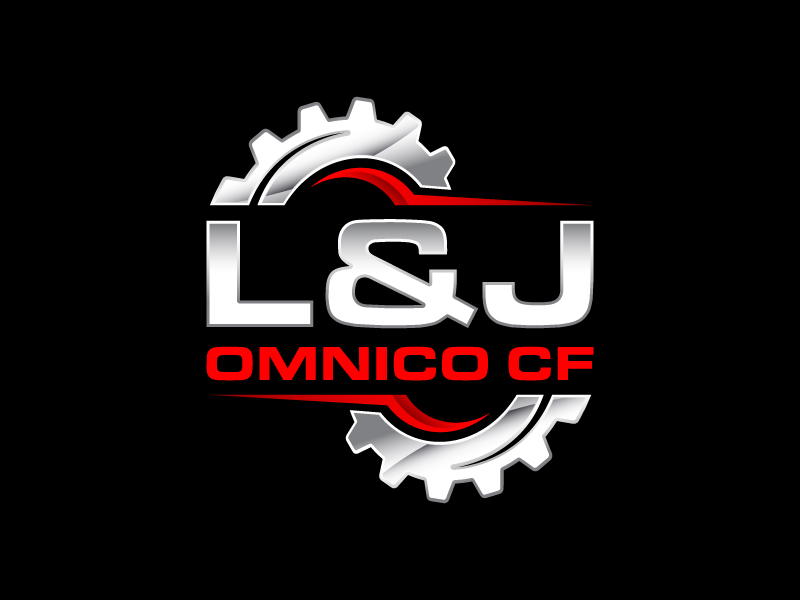 L & J OMNICO CF logo design by PRN123