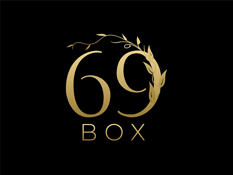 69Box logo design by neonlamp