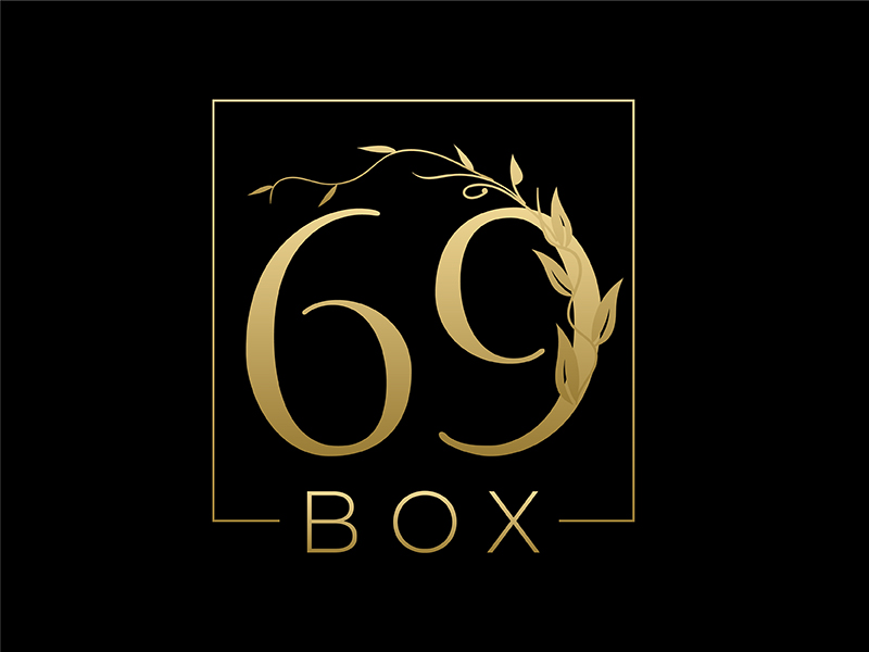 69Box logo design by neonlamp