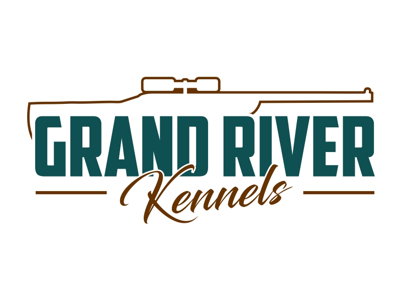 Either GRK initials or Grand River Kennels logo design by Cekot_Art