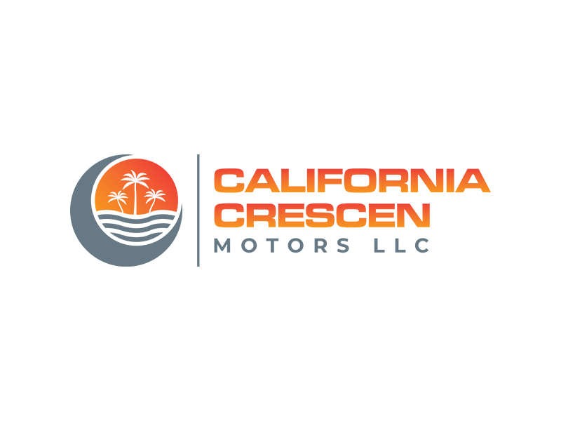 California Crescent Motors LLC logo design by planoLOGO