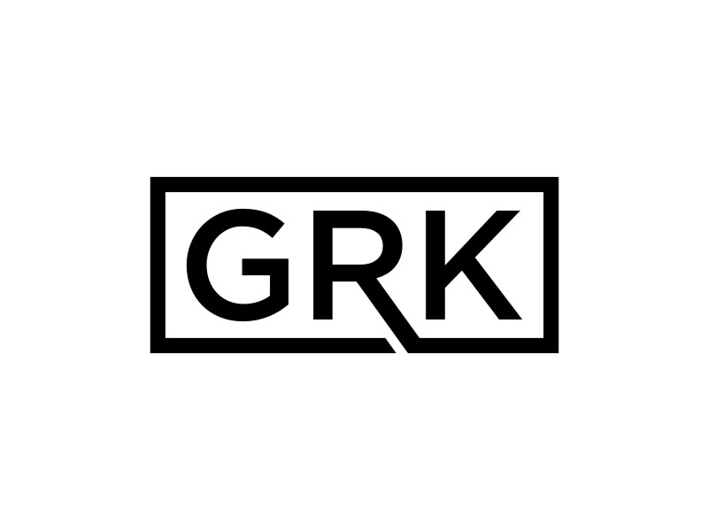 Either GRK initials or Grand River Kennels logo design by johana