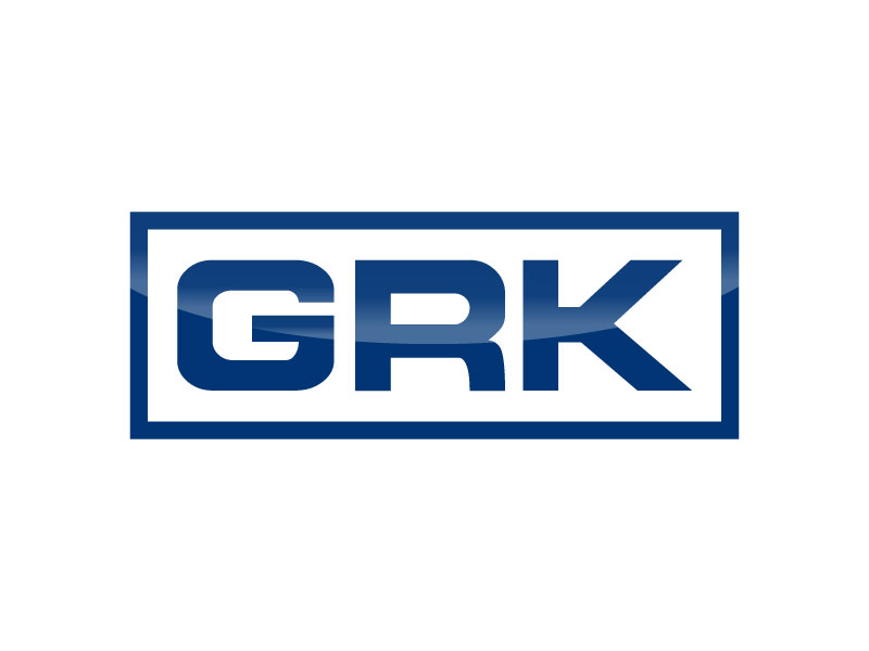 Either GRK initials or Grand River Kennels logo design by aryamaity