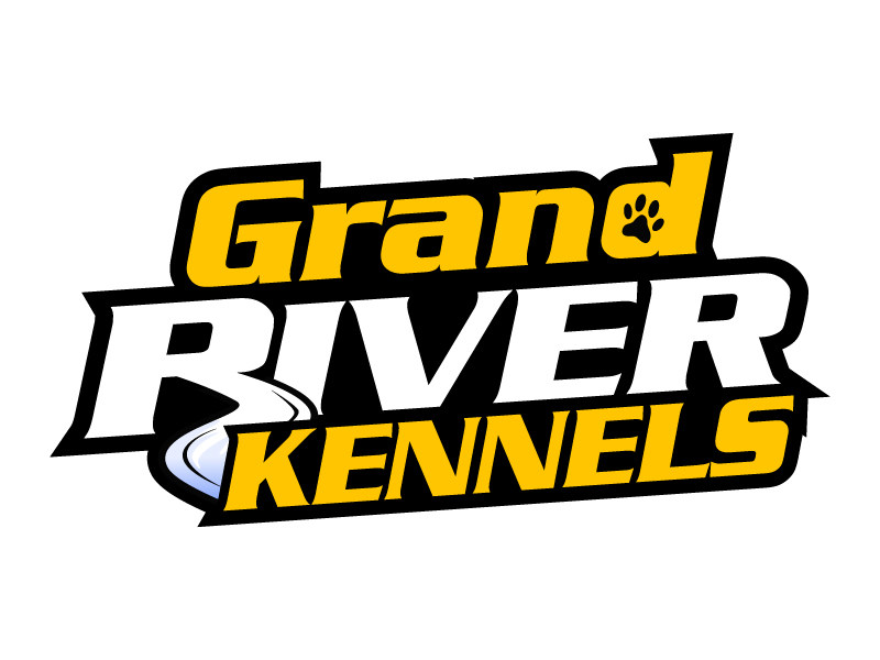 Either GRK initials or Grand River Kennels logo design by daywalker