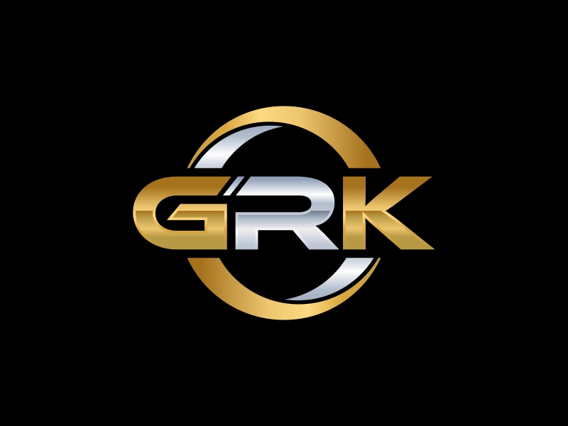 Either GRK initials or Grand River Kennels logo design by zegeningen