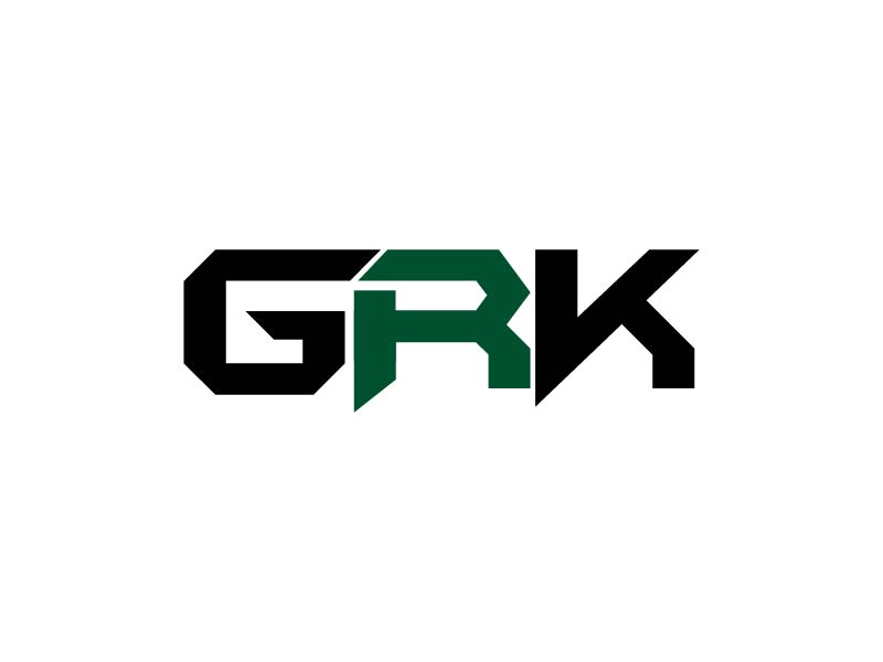 Either GRK initials or Grand River Kennels logo design by usef44