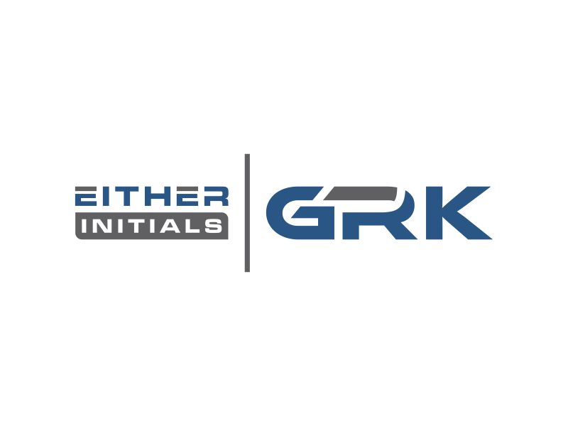 Either GRK initials or Grand River Kennels logo design by Zhafir