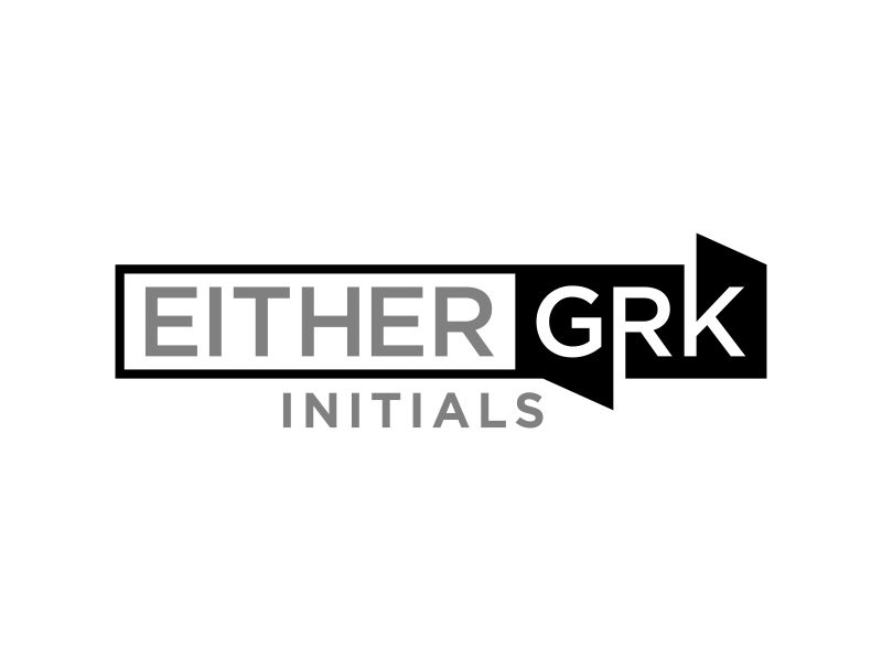Either GRK initials or Grand River Kennels logo design by Zhafir