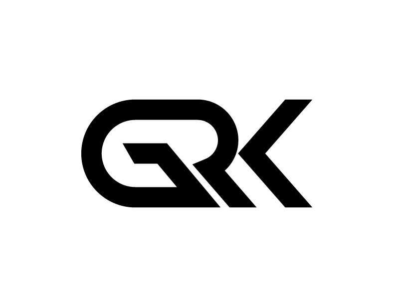 Either GRK initials or Grand River Kennels logo design by jaize