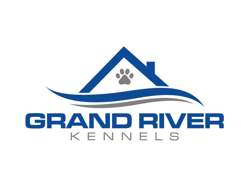 Either GRK initials or Grand River Kennels logo design by sheilavalencia