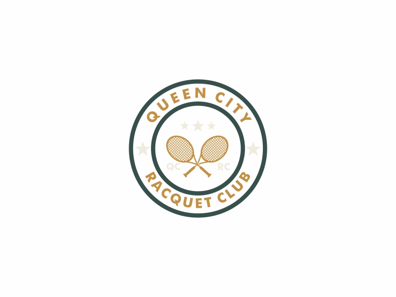 Queen City Racquet Club logo design by kevlogo
