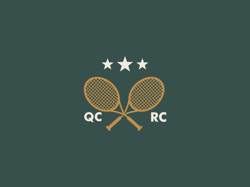 Queen City Racquet Club logo design by kevlogo