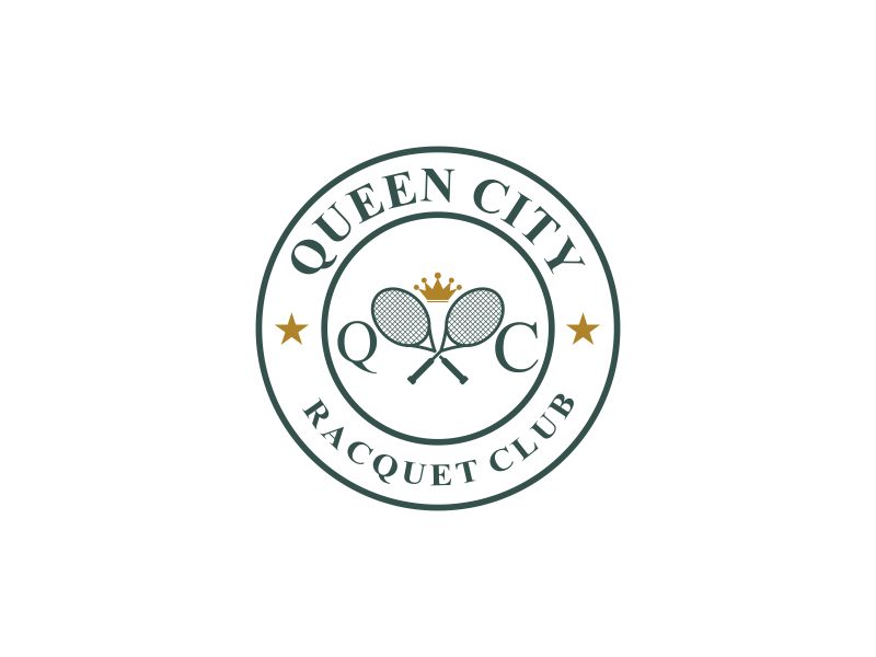Queen City Racquet Club logo design by qonaah