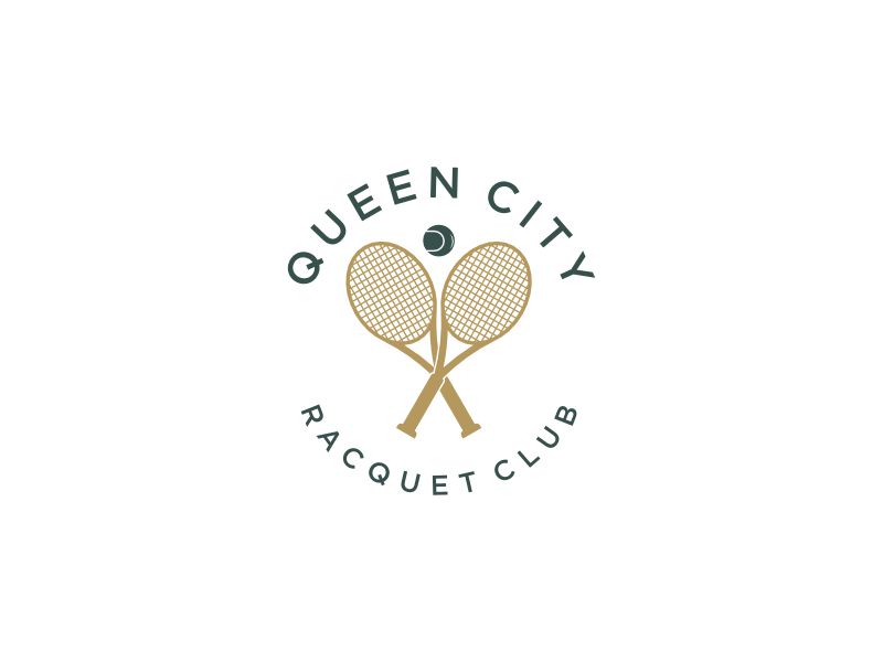 Queen City Racquet Club logo design by cocote