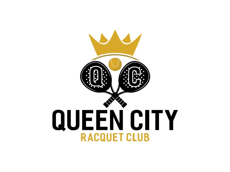 Queen City Racquet Club logo design by ndndn