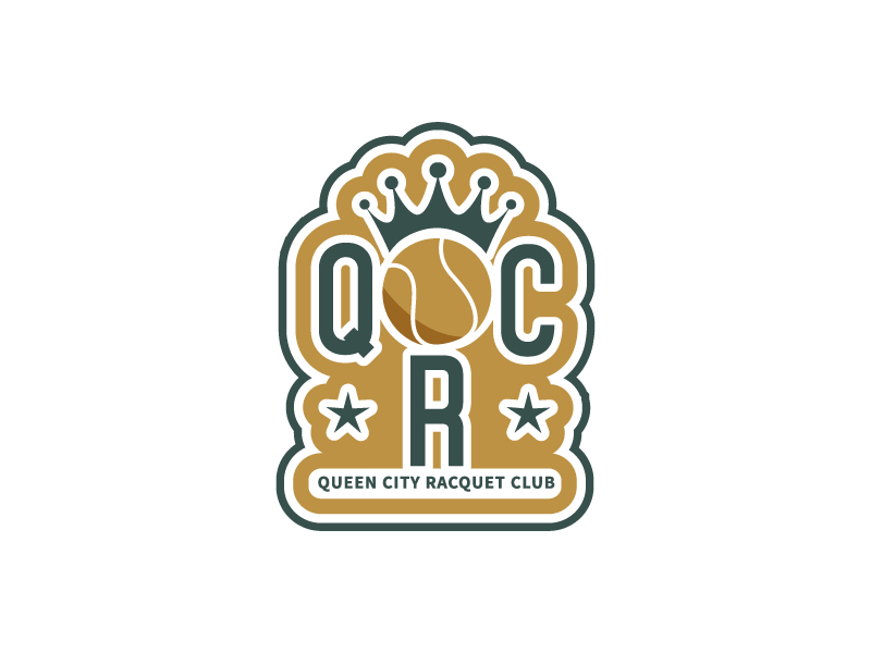 Queen City Racquet Club logo design by Koushik