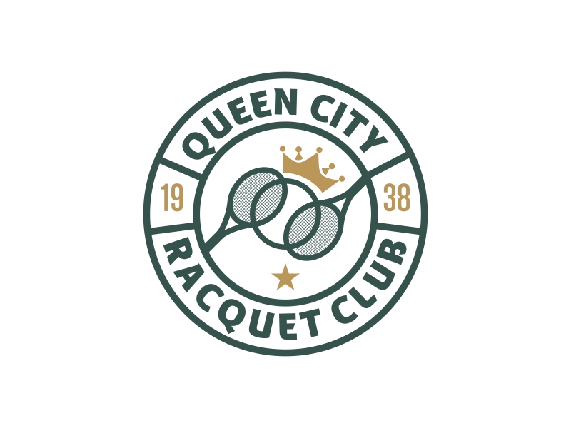 Queen City Racquet Club logo design by scania