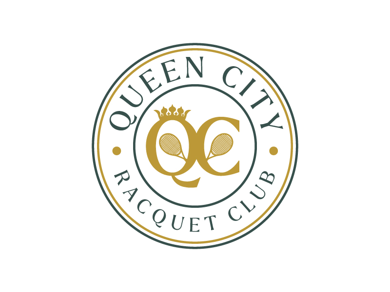 Queen City Racquet Club logo design by akilis13