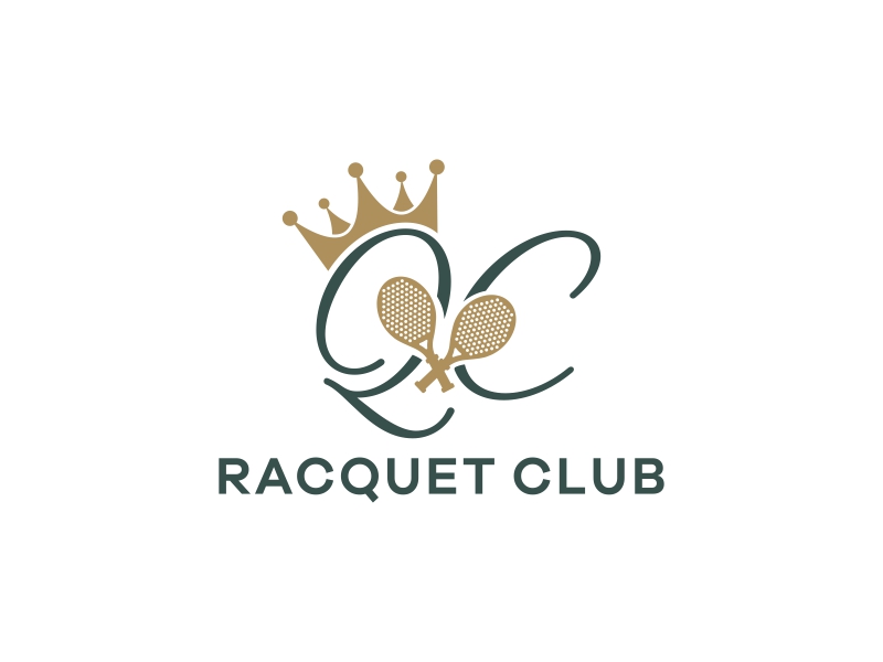 Queen City Racquet Club Logo Design