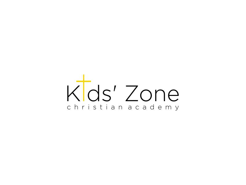 Kids' Zone Christian Academy logo design by qonaah