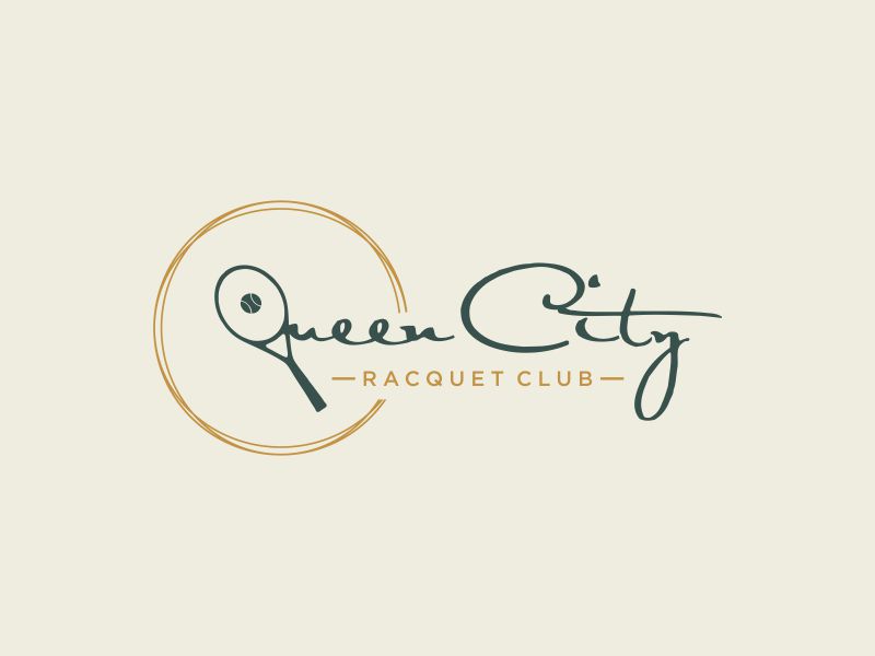 Queen City Racquet Club logo design by mukleyRx