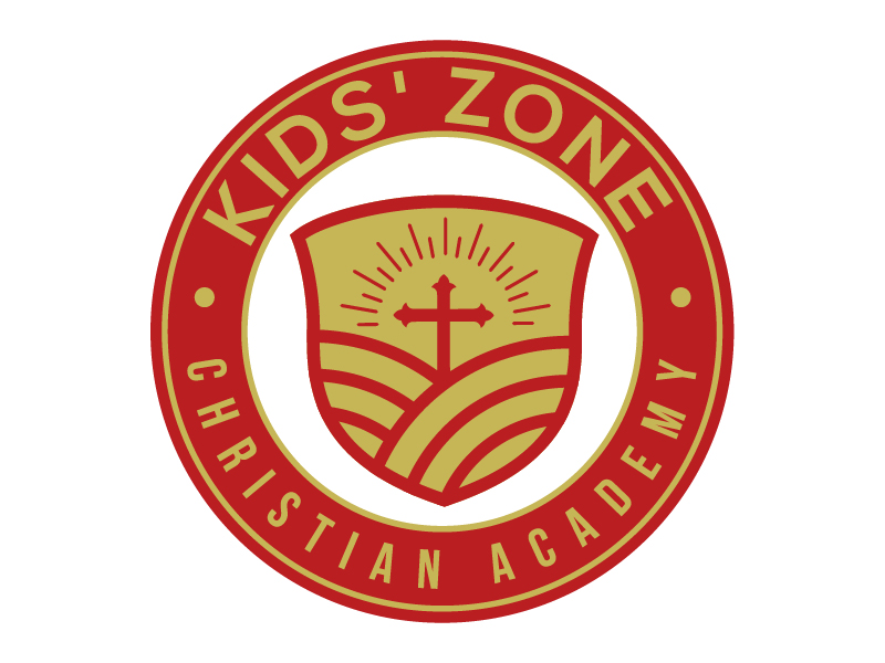 Kids' Zone Christian Academy logo design by Arindam Midya