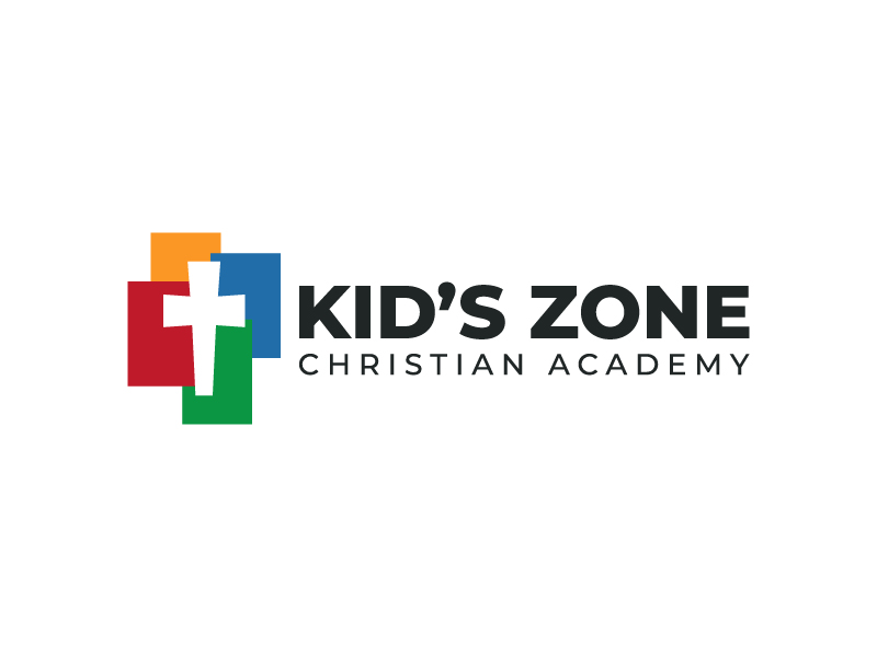 Kids' Zone Christian Academy logo design by Fear