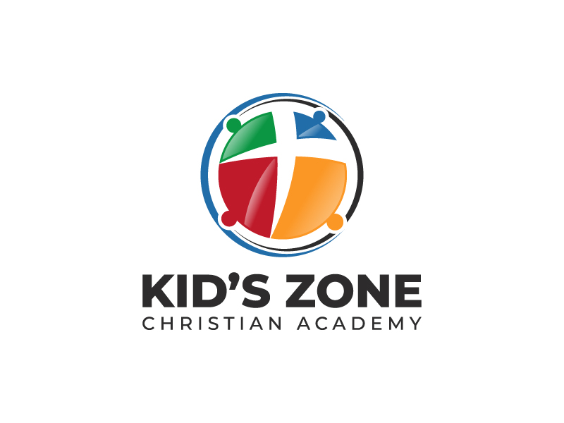 Kids' Zone Christian Academy logo design by Fear