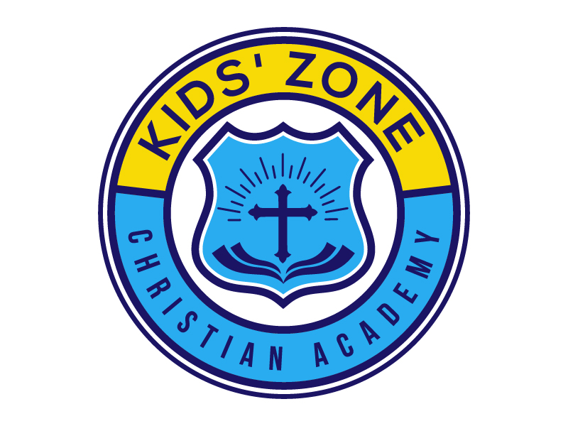 Kids' Zone Christian Academy logo design by Arindam Midya