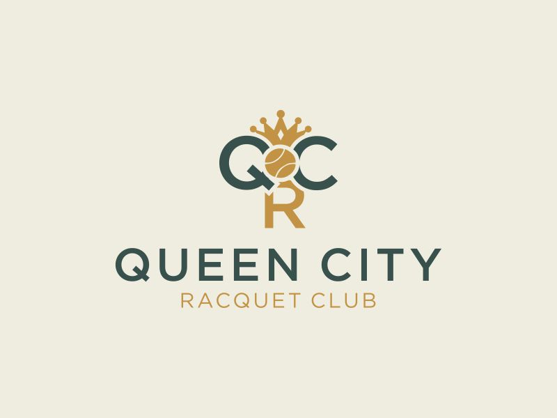 Queen City Racquet Club logo design by mukleyRx