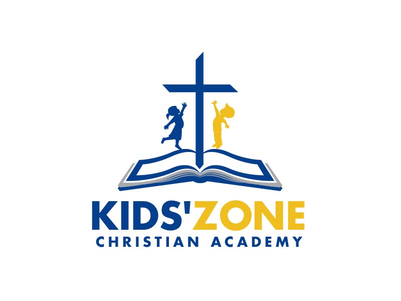 Kids' Zone Christian Academy logo design by usef44