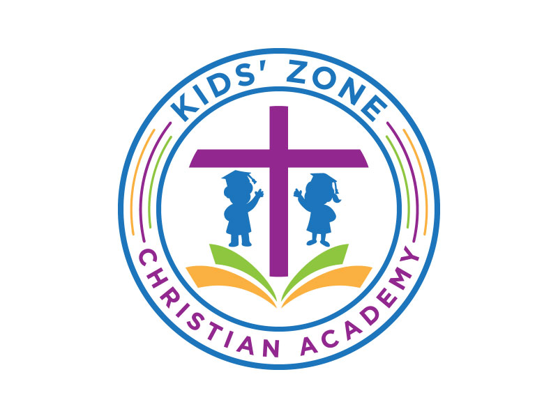 Kids' Zone Christian Academy logo design by TMaulanaAssa
