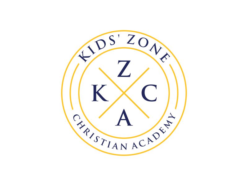 Kids' Zone Christian Academy logo design by Galfine