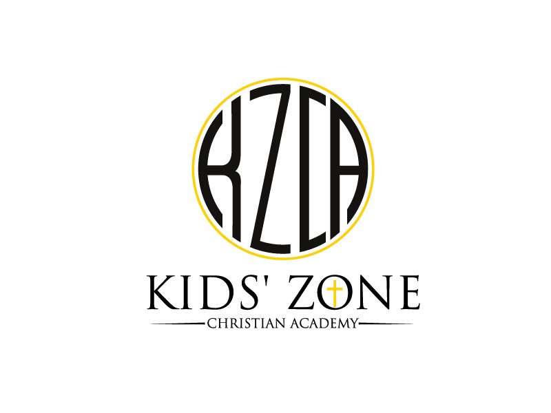 Kids' Zone Christian Academy logo design by wriddhi
